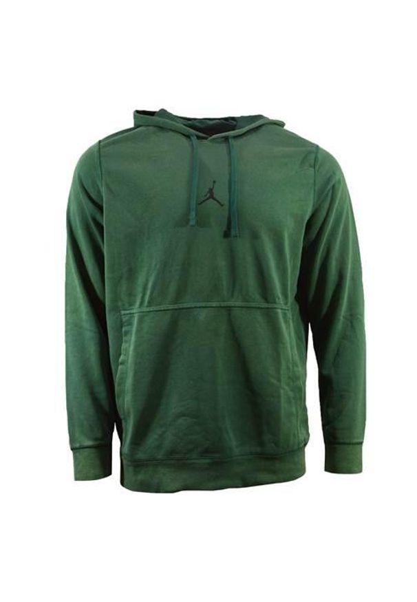 Bluza treningowa męska Nike Air Jordan Drifit Air Fleece. Typ kołnierza: kaptur. Kolor: zielony. Sport: fitness
