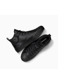 Adidasy Converse Chuck Taylor All Star Malden Street Boot, Dla obu płci. Kolor: czarny. Materiał: skóra ekologiczna, materiał. Model: Converse All Star. Sport: fitness