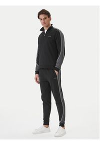 BOSS Bluza 50554780 Czarny Regular Fit. Kolor: czarny. Materiał: syntetyk #2