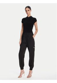 Artigli - ARTIGLI Joggery ACPA002131 002 Czarny Regular Fit. Kolor: czarny. Materiał: syntetyk #4