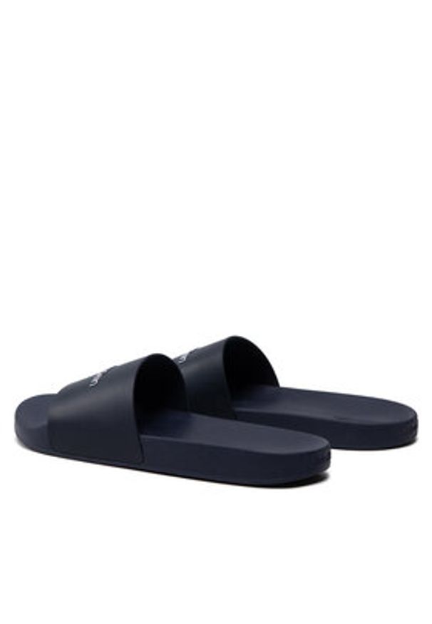Calvin Klein Jeans Klapki Pool Slide HM0HM00455 Granatowy. Kolor: niebieski