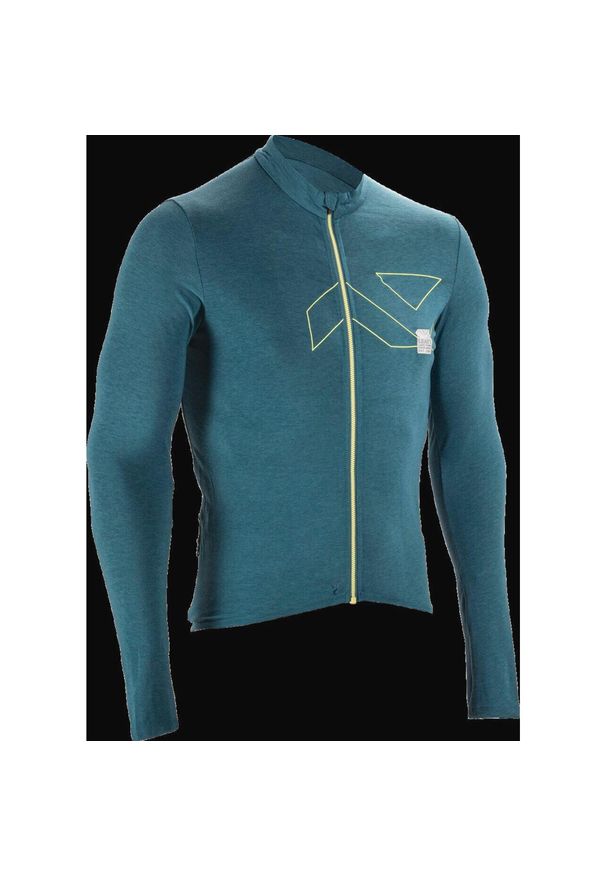 Koszulka rowerowa LEATT Jersey MTB Endurance 4.0 Long Sleeve. Kolor: wielokolorowy, niebieski, zielony. Materiał: jersey. Długość rękawa: długi rękaw