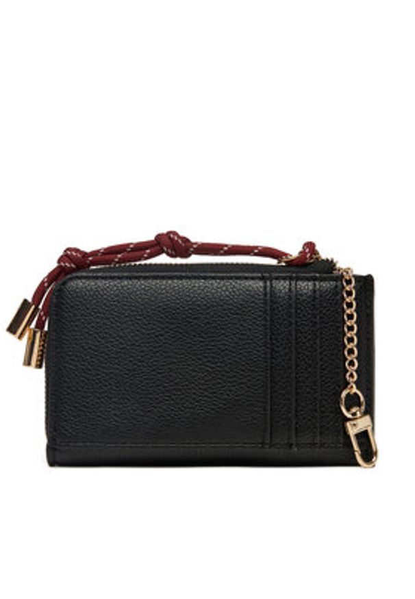 Aldo Portfel Erawen 14143700 Czarny. Kolor: czarny. Materiał: skóra