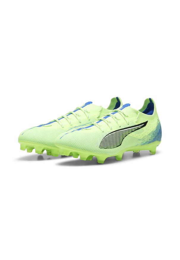 Puma - Buty piłkarskie unisex PUMA ULTRA 5 PRO FG/AG. Kolor: żółty, biały, wielokolorowy, niebieski. Sport: piłka nożna