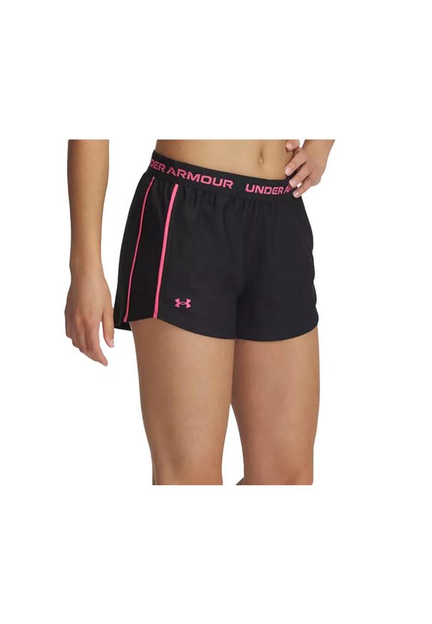 Spodenki Techniczne Under Armour Play Up Damskie. Kolor: wielokolorowy, zielony, brązowy. Długość: krótkie. Sport: fitness