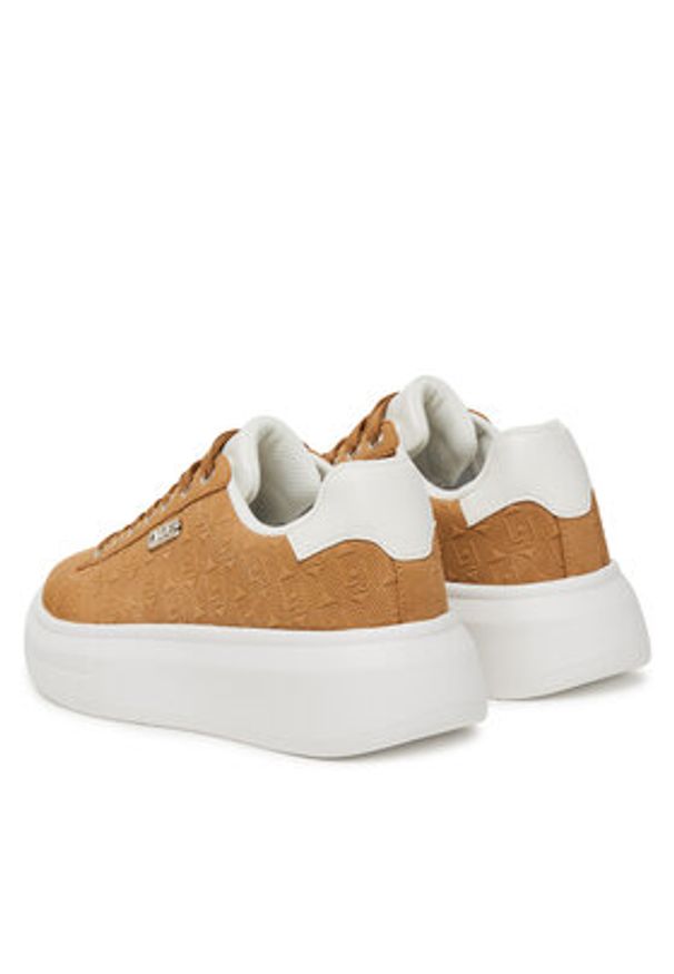Liu Jo Sneakersy Babol 01 4A5737 TX098 Brązowy. Kolor: brązowy. Materiał: skóra