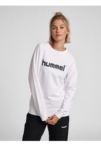 Bluza do piłki ręcznej damska Hummel Go Cotton Logo Sweatshirt Woman. Kolor: biały #2