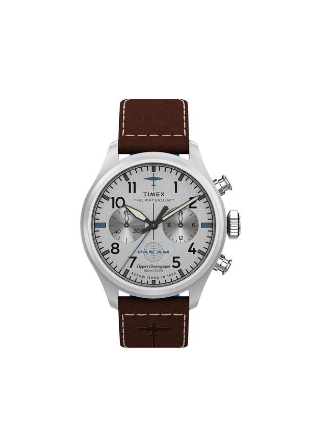 Zegarek Timex. Kolor: brązowy