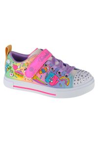 skechers - Buty sportowe Sneakersy dziewczęce, Skechers Twinkle Sparks - BFF Magic. Zapięcie: rzepy. Kolor: wielokolorowy. Materiał: guma, materiał, tkanina, syntetyk. Szerokość cholewki: normalna. Sport: turystyka piesza