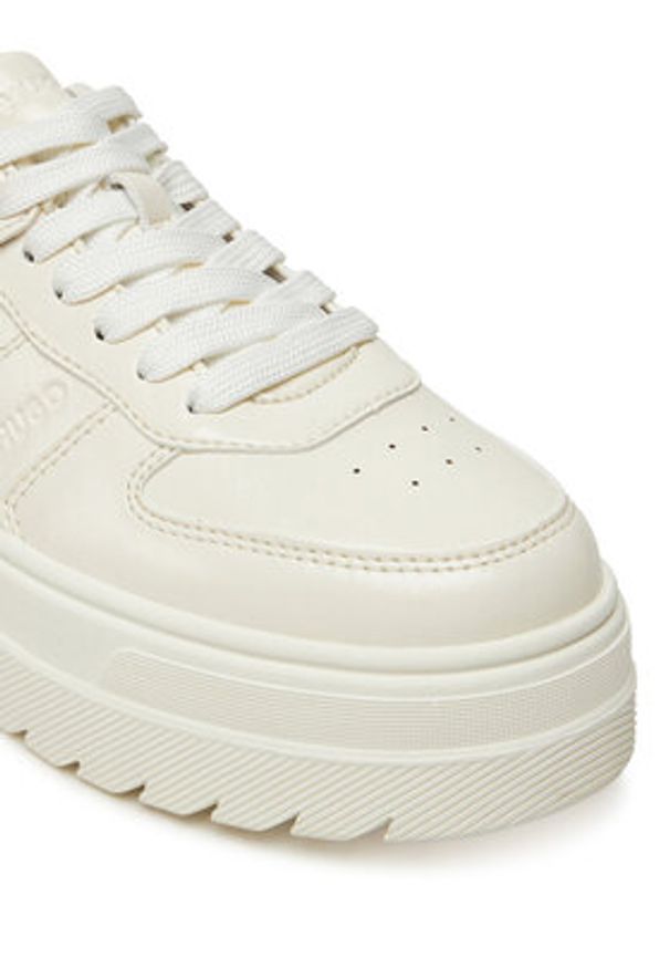 Hugo - HUGO Sneakersy Lyssa 50548151 Biały. Kolor: biały. Materiał: skóra