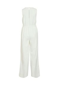 Vila Kombinezon Prisilla 14104792 Biały Regular Fit. Kolor: biały. Materiał: wiskoza, bawełna #5