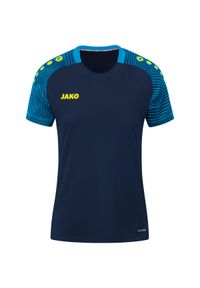 Damski jersey Jako Performance. Kolor: niebieski. Materiał: jersey. Sport: piłka nożna #1