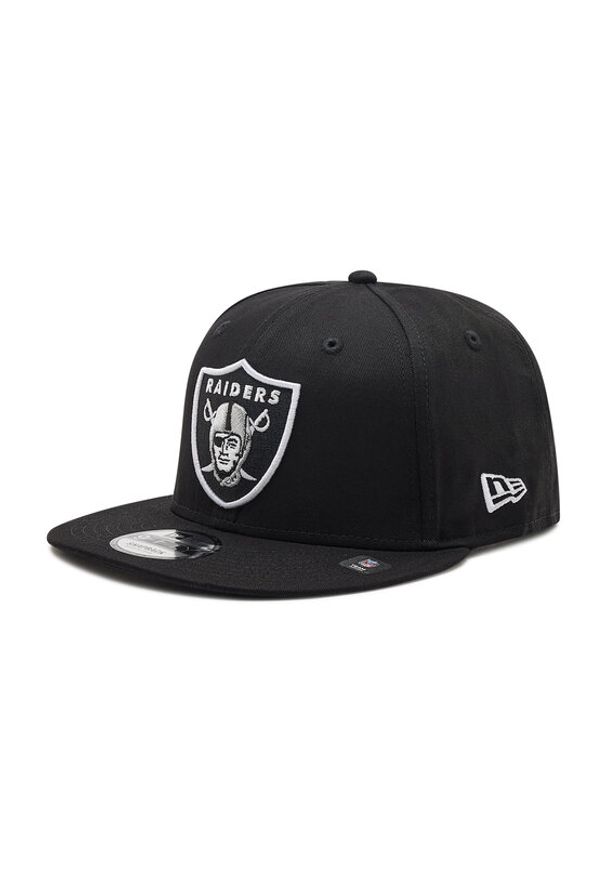 New Era Czapka z daszkiem 9Fifty Basic Raiders Snapback 60245407 Czarny. Kolor: czarny. Materiał: materiał