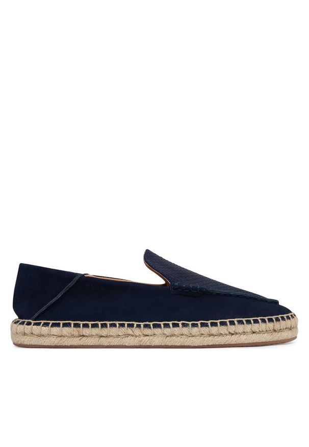 Espadryle BOSS. Kolor: niebieski