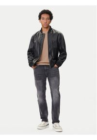 BOSS Kurtka skórzana Jobrice 50547545 Czarny Regular Fit. Kolor: czarny. Materiał: skóra #6