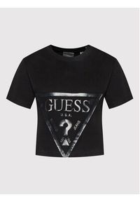 Guess T-Shirt V2YI06 K8HM0 Czarny Regular Fit. Kolor: czarny. Materiał: bawełna #3