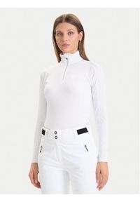 Rossignol Bluza techniczna Classique RLMWL08 Biały Slim Fit. Kolor: biały. Materiał: syntetyk #1