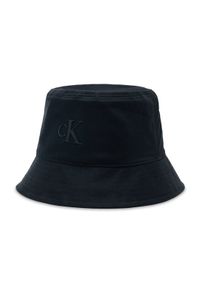 Calvin Klein Jeans Kapelusz Archive K60K610907 Czarny. Kolor: czarny. Materiał: bawełna, materiał