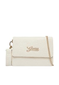 Guess Torebka J6RZ15 WGT10 Écru. Kolor: kremowy. Materiał: skórzane #5