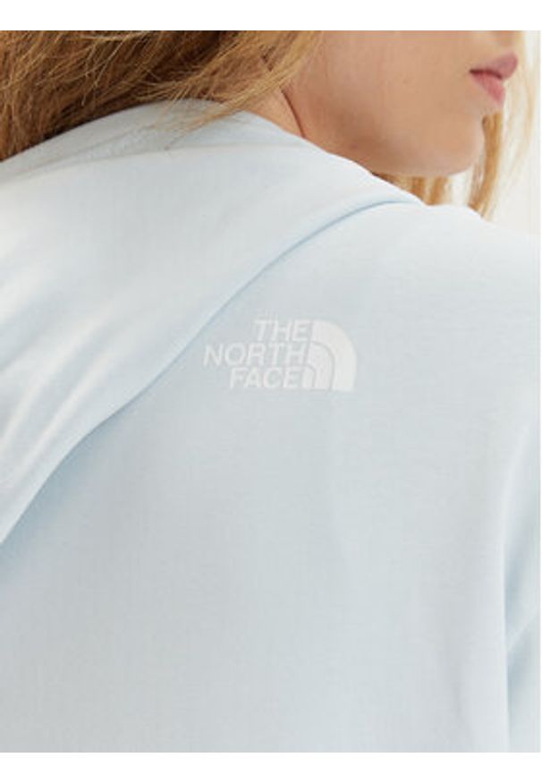 The North Face Bluza Simple Dome NF0A87E3 Błękitny Regular Fit. Kolor: niebieski. Materiał: bawełna