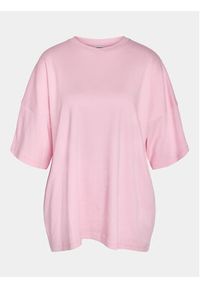 Noisy may - Noisy May T-Shirt Kim 27029104 Różowy Relaxed Fit. Kolor: różowy. Materiał: bawełna