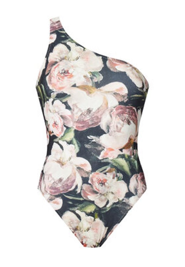 NORMA KAMALI Body KK125XPL027670 Kolorowy Slim Fit. Materiał: syntetyk. Wzór: kolorowy