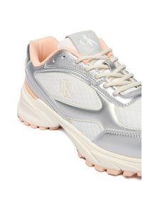 Calvin Klein Sneakersy Hike Runner Lace Up Mesh Mix Met YW0YW02063 Kolorowy. Materiał: skóra. Wzór: kolorowy #2