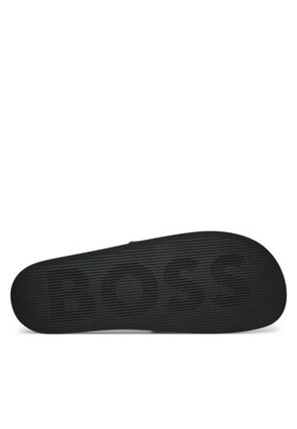 BOSS Klapki Kirk Slid 50498241 Czarny. Kolor: czarny