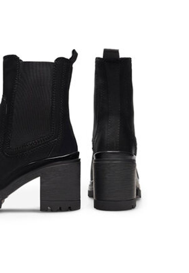 Lasocki Botki WI16-24474-01 Czarny. Kolor: czarny. Materiał: materiał