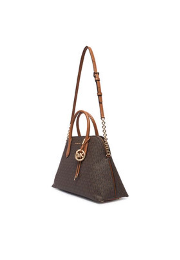 MICHAEL Michael Kors Torebka 30T6GX4S7B Brązowy. Kolor: brązowy. Materiał: skórzane