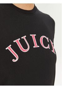 Juicy Couture T-Shirt College Gf JCSCT224414 Czarny Regular Fit. Kolor: czarny. Materiał: bawełna #4