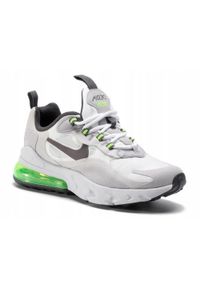 Nike - Buty na trening na co dzień damskie NIKE AIR MAX 270 REACT (GS) dla aktywnych. Okazja: na co dzień. Kolor: szary, wielokolorowy. Model: Nike Air Max. Sport: fitness #1