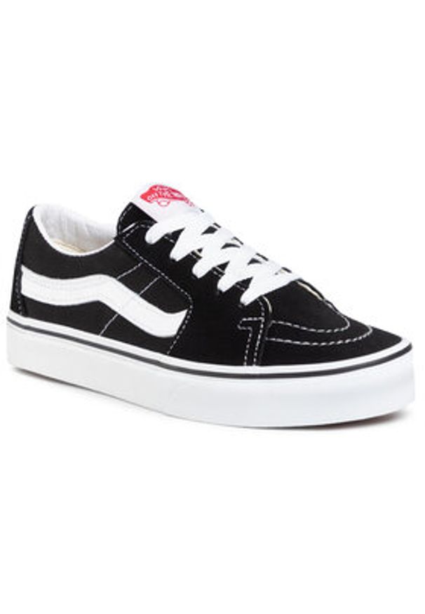 Vans Tenisówki Sk8-Low VN0A4UUK6BT1 Czarny. Kolor: czarny. Materiał: skóra, zamsz