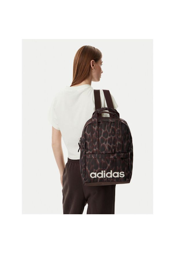 Adidas - Plecak adidas. Kolor: brązowy