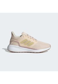 Adidas - Buty do biegania dla kobiet adidas EQ19 Run. Kolor: fioletowy, pomarańczowy, żółty, wielokolorowy. Sport: bieganie