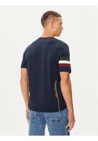 Aeronautica Militare T-Shirt 241TS2230J592 Granatowy Regular Fit. Kolor: niebieski. Materiał: bawełna #4