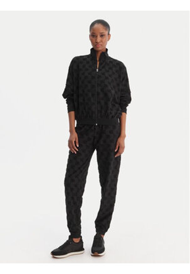 Hugo - HUGO Bluza Monogram 50556831 Czarny Regular Fit. Kolor: czarny. Materiał: bawełna