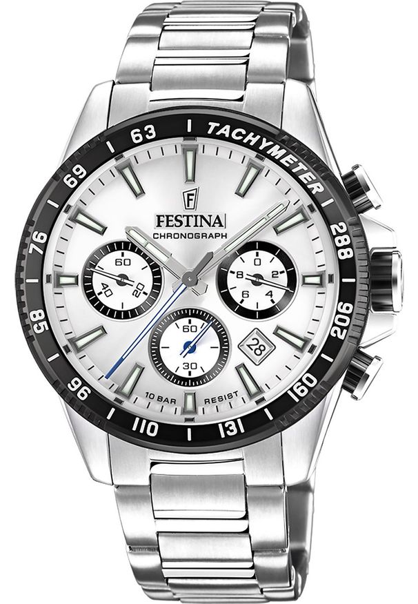 Zegarek Festina Zegarek męski Festina F20560-1 srebrny. Kolor: srebrny
