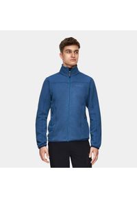 Bluza turystyczna polarowa męska Alpinus Dettifoss. Kolor: niebieski. Materiał: polar. Sport: turystyka piesza