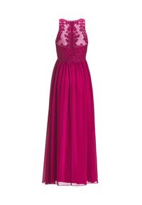 Hey Kyla Sukienka wieczorowa 5AI084HK Różowy Regular Fit. Kolor: różowy. Materiał: syntetyk. Styl: wizytowy #4