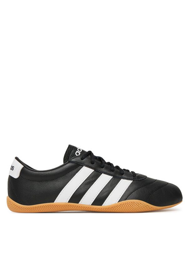 Adidas - adidas Sneakersy GRAND COURT LO JQ9684 Czarny. Kolor: czarny. Materiał: skóra