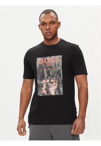 BOSS - Boss T-Shirt Bossticket 50515829 Czarny Regular Fit. Kolor: czarny. Materiał: bawełna