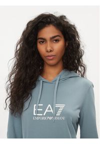 EA7 Emporio Armani Bluza 8NTM36 TJTXZ 1533 Niebieski Regular Fit. Kolor: niebieski. Materiał: bawełna #4