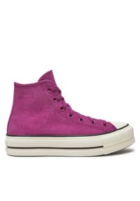 Trampki Converse. Kolor: różowy. Obcas: na platformie #1