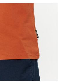 Napapijri T-Shirt Salis NP0A4H8D Pomarańczowy Regular Fit. Kolor: pomarańczowy. Materiał: bawełna #3