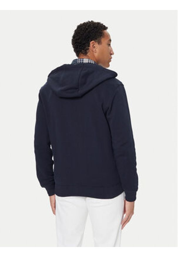 TOMMY HILFIGER - Tommy Hilfiger Bluza Essential MW0MW37239 Granatowy Regular Fit. Kolor: niebieski. Materiał: bawełna