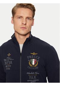 Aeronautica Militare Bluza 242FE1947F418 Granatowy Regular Fit. Kolor: niebieski. Materiał: bawełna