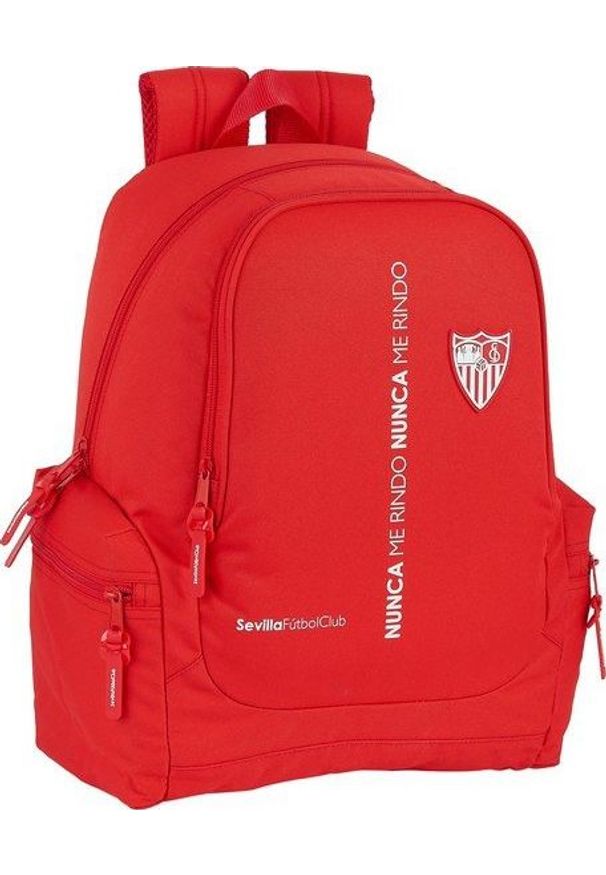 Sevilla FC Plecak szkolny Sevilla Ftbol Club Czerwony. Kolor: czerwony