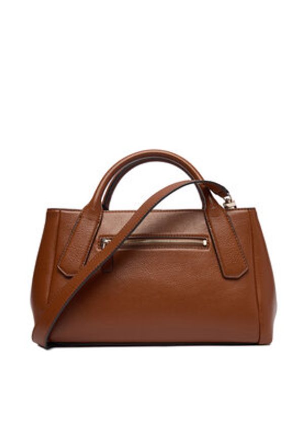 Guess Torebka Brooke HWBG98 97060 Brązowy. Kolor: brązowy. Materiał: skórzane