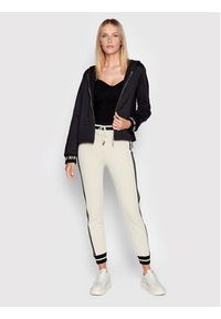 Liu Jo Sport Spodnie dzianinowe TF2051 MS75L Beżowy Regular Fit. Kolor: beżowy. Materiał: dzianina, syntetyk #5